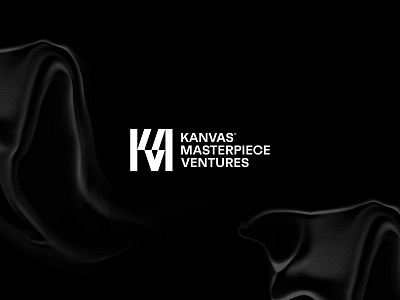 Kanvas Masterpiece Ventures Logo Design. blockchain brand designer branding logo logo designer logo symbol logos logotype minimalistic modern logo design monogram vivid logo design