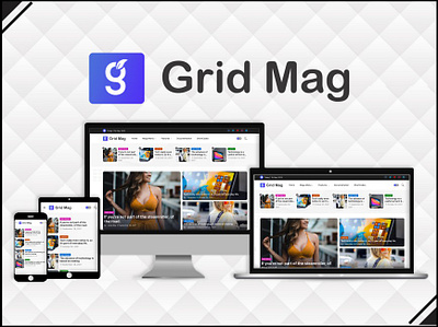 Grid Mag - Responsive & Magazine Blogger Template blogger blogger templates blogger themes blogspot