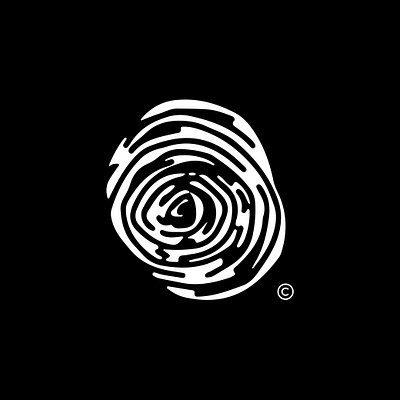 Fingerprint Logo branding clean creative design fingerprint graphic design identity illustration illustrative logo logo logo design logomark minimal simple design symbol