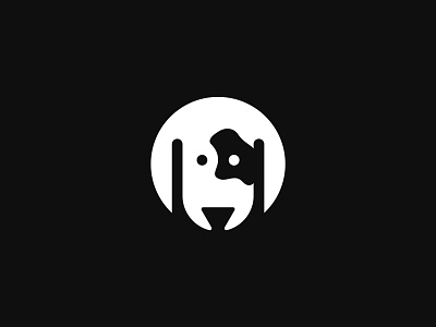 Spot - Logo Design animal branding circle dog face freelance logo design freelance logo designer identity logo logo design logo designer minimal simple