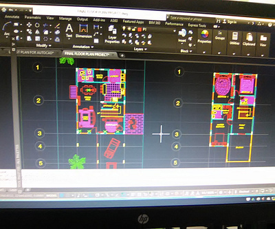 Autodesk Micro-CADD autodesk microcadd floor plan