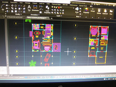 Autodesk Micro-CADD autodesk microcadd floor plan