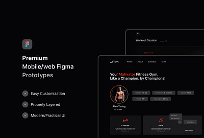 Fitness App - web