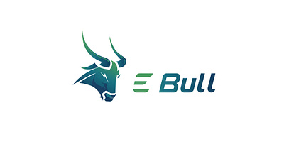 E Bull | Green Energy Vehicle firm Logo bikelogo branding bulllogo ebull electricbikelogo greenenergylogo greenlogo logo