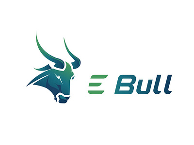 E Bull | Green Energy Vehicle firm Logo bikelogo branding bulllogo ebull electricbikelogo greenenergylogo greenlogo logo