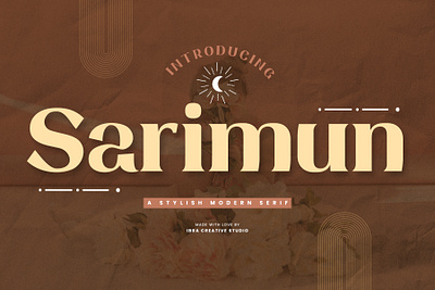 Sarimun – A Stylish Modern Serif simple font