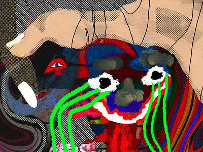 Demons? 2dillustration abstract illustration abstract work adobe photoshop artist bitmap digitalart digitalartist illustration photoshop