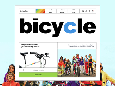 Bicycle Store E-Commerce design e commerce store ui ux web website
