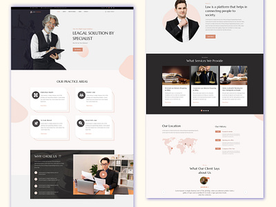 Lawyered Web Ui adobe xd ai canva creative design figma figma design graphic illustrator iuux photoshop ui ui web uidesign uitrend uiux userinterface ux ux design web