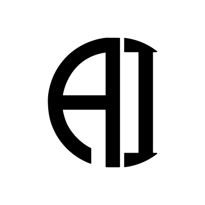 Monogram A+I branding design graphic design illustration logo typography vector