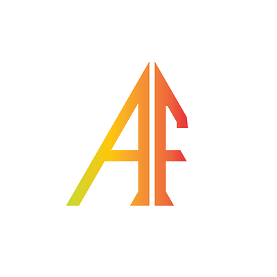 Monogram A+F app branding design graphic design illustration logo typography vector