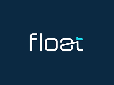 Float branding concept double meaning float logo plane roxana niculescu simple sky travel vacation wordmark