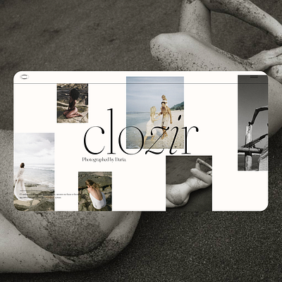 Clozir. concept 3d animation branding design graphic design illustration lading page logo motion graphics ui ux vector web design web designer website