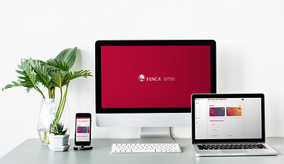 Finca Bank 3d animation app bank branding finca graphic design logo mockup motion graphics ui uiux website