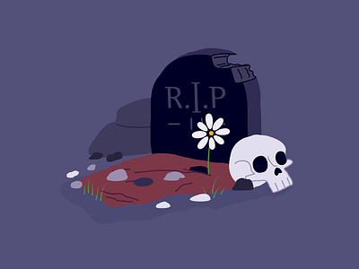 Well, hello there! 👋 animation composition daisy design funny graphic design grave halloween hand holiday illustration madewithsvgator motion graphics scary skull spooky svg animation svgator vector