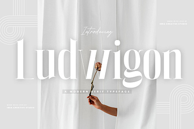 Ludwigon – A Modern Serif Typeface simple font