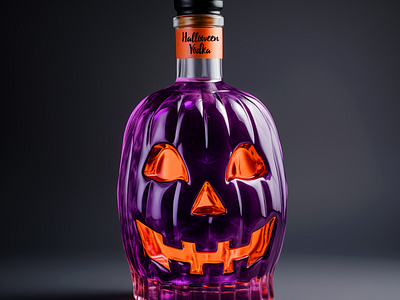 Halloween Vodka SHMLV bottle bottle design bottledesign design halloween happy halloween shmlv shmoylov spirit vladimir shmoylov vodka