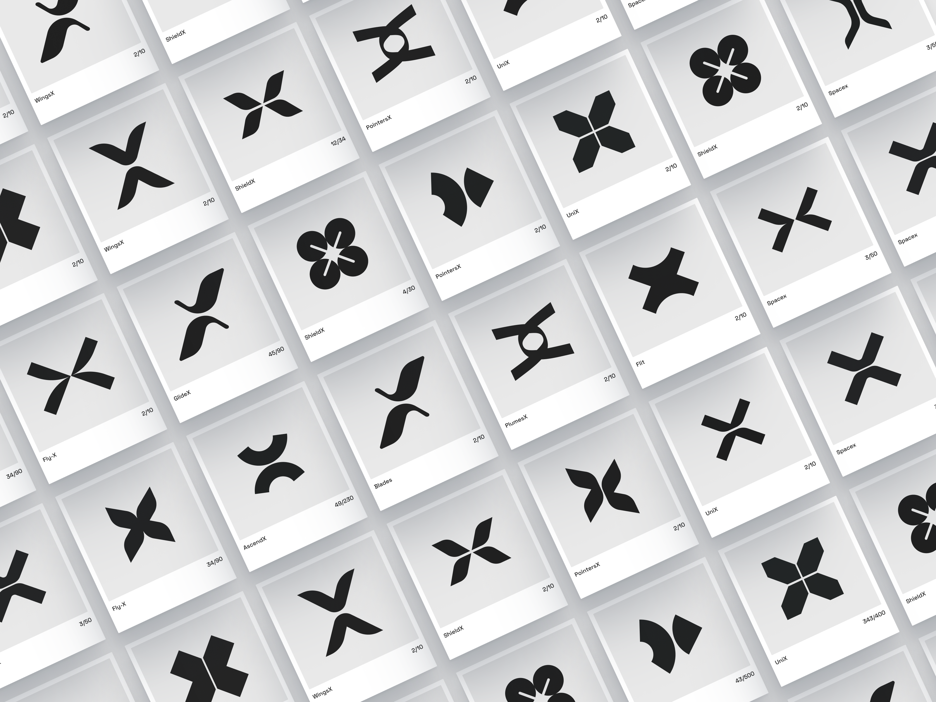 Example of X logo designs