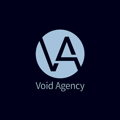 This is a logo void agency. branding graphic design logo