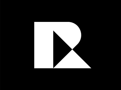 R + Arrow arrow branding design icon identity letter logo mark negative space r r logo r mark symbol