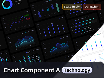 Chart Component A_Technology ui