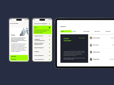 Netceed Web Design button green layout menu mobile modern responsive simple technology ui ui design uidesign user interface ux ux design uxui web web design website white