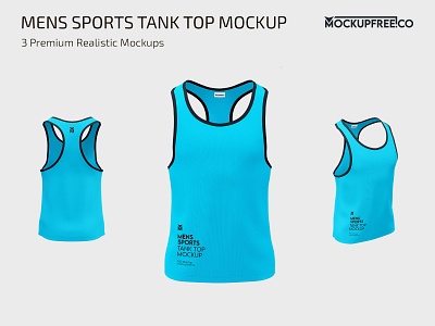 Free Fitness Outfit Mockup Pack in PSD Format for Photoshop