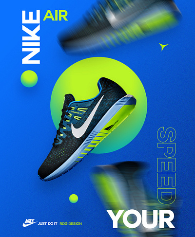 Nike Air Sneaker Design graphic design