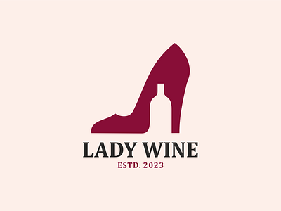 Lady Wine girl lady logo wine women