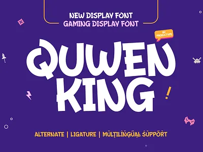 Quwen King – Display Font tournament