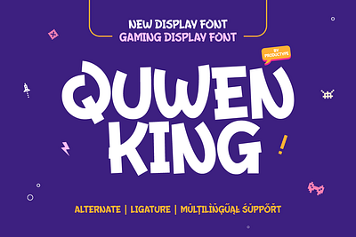 Quwen King – Display Font tournament