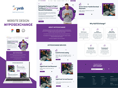 Website UI Design design graphic design home page design illustration landing page ui ui design ui ux ui ux design user interface