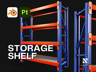 Storage Shelf 3d