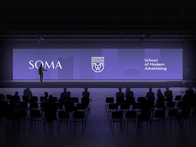 SOMA — Branded Graphic animation branding conference edtech graphic design marketing modern school university visual identity