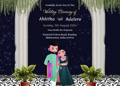 Indian Wedding Invitations hindu wedding video invitation