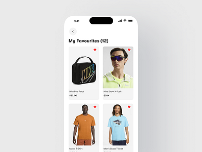 Ecommerce-Wishlist app design clothing ecommerce ecommerce app ecommere mobile design onine store shop shopping app store app wishlist