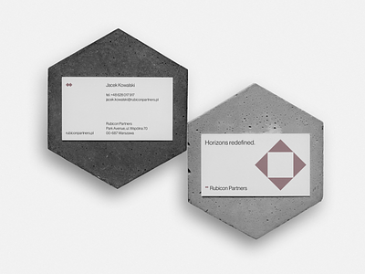 Rubicon Partners – Business Cards branding business card business card mockup geometric graphic design helvetica layout minimal mockup simple swiss layout typography