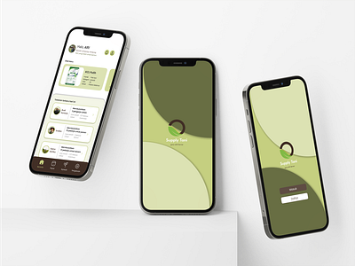 Supply Tani App : Growing with Indonesian farmers graphic design ui