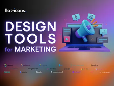 Best Marketing Design Tools branding design graphic design icons illustration marketing tools ui