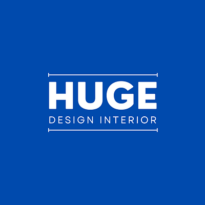 Design Interior Logo blue clean design design interior logo logo simple white