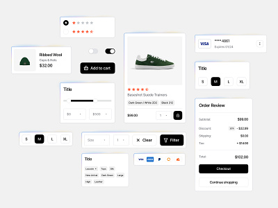 Figma E-Commerce System bootstrapecommerce commerce components designsystem ecommerce framer lacoste product card shopify store