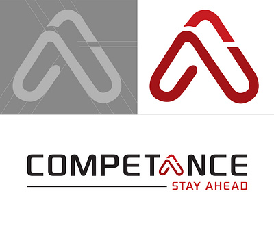 CompetAnce Logo Design branding corporate identity creative design graphic design logo logo design