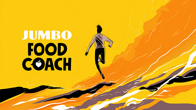 Illustration for Jumbo Food Coach animation animation 2d art direction branding draw graphic design illustration