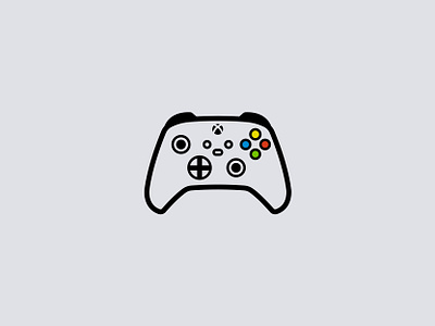 Xbox Series S Controller controller designer gaming graphic design illustration illustrator xbox