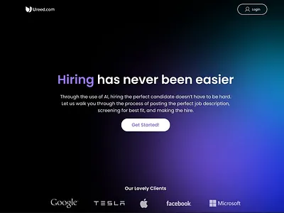 Hero Section animation branding design figma gradient gradient design hero hero section home home page illustration landing landing page minimal modern new ui ui ui design web design website