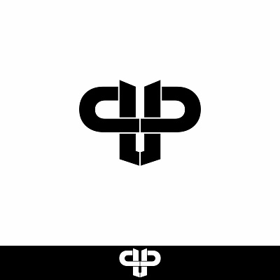 P P 3d branding graphic design logo