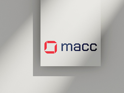 MA-CC Logo abstract acronym bill billing blue brand branding card company future futuristic identity logo red shape stripe tech telecom usa