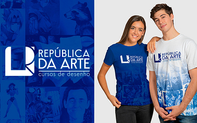 Identidade Visual | República da Arte branding graphic design logo