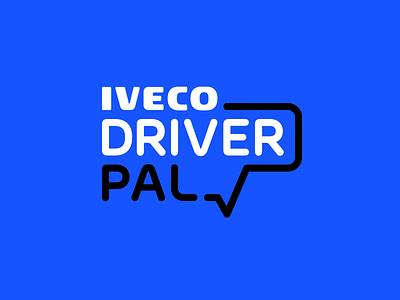 IVECO Driver Pal — Vocal Driver Companion alexa amazon brand design branding design driver iveco logo logo design logotype symbol vector vocal assistance