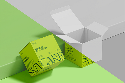 🌿💆‍♀️📦 Custom Skin Care Boxes branding graphic design logo
